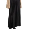 SELECTED FEMME SKIRT TINA HW ANKLE PLISSE BLACK