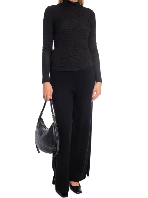 SELECTED FEMME TOP TIMMI LS HIGH NECK STRUCTURE TOP