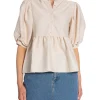 SELECTED FEMME TOP WINDY SANDSHELL