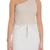 SELETED FEMME TOP ANNA OATMEAL MELANGE