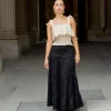 SKIRT B-9566 BLACK