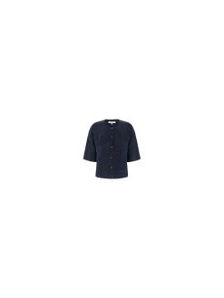 SOFT REBELS CARDIGAN SRHEMA SS CARDIGAN KNIT TOTAL ECLIPSE