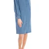 SOFT REBELS DRESS KEIRA DARK BLUE DENIM