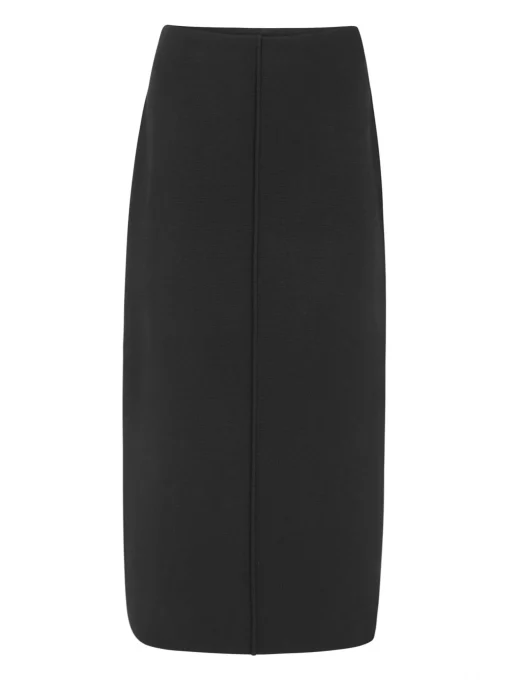 SOFT REBELS SKIRT HENRIETTA KNIT BLACK
