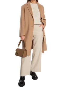 STAND COAT MAILE CAMEL