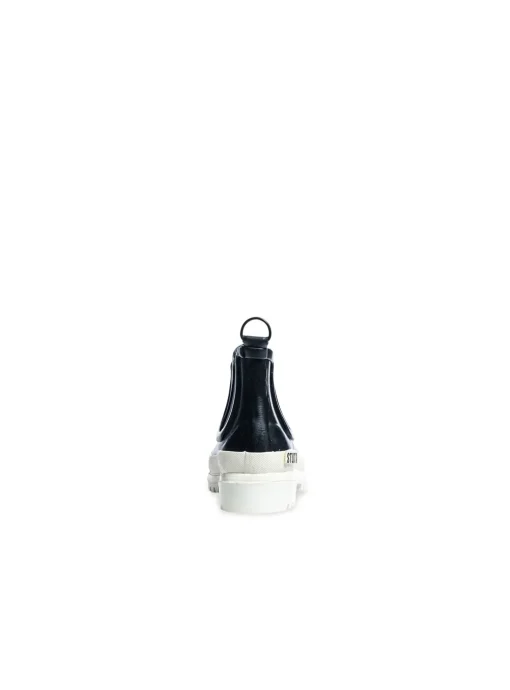 STUTTERHEIM RAINBOOTS CHELSEA RAINWALKER BLACK/WHITE