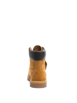 TIMBERLAND BOOTS PREMIUM 6 INCH LACE UP WATERPROOF WHEAT