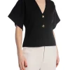 TOP KNITTED BLACK