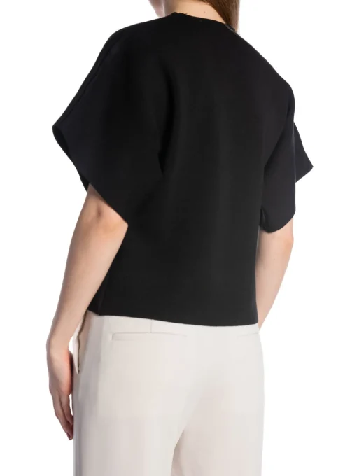 TOP KNITTED BLACK