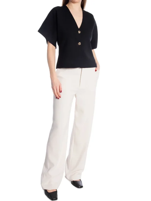 TOP KNITTED BLACK