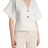 TOP KNITTED ECRU