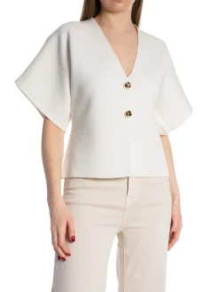 TOP KNITTED ECRU