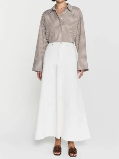 TWIST & TANGO SKIRT SHERRY DENIM OFF WHITE