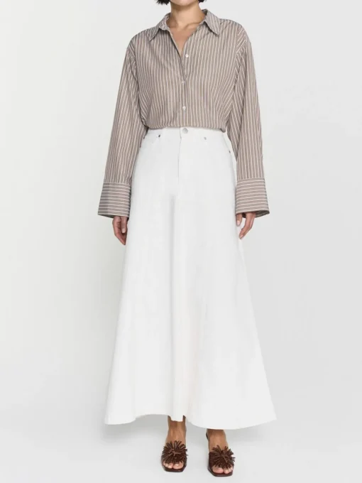 TWIST & TANGO SKIRT SHERRY DENIM OFF WHITE