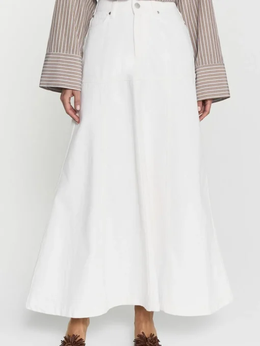 TWIST & TANGO SKIRT SHERRY DENIM OFF WHITE