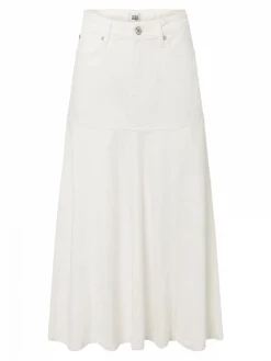 TWIST & TANGO SKIRT SHERRY DENIM OFF WHITE