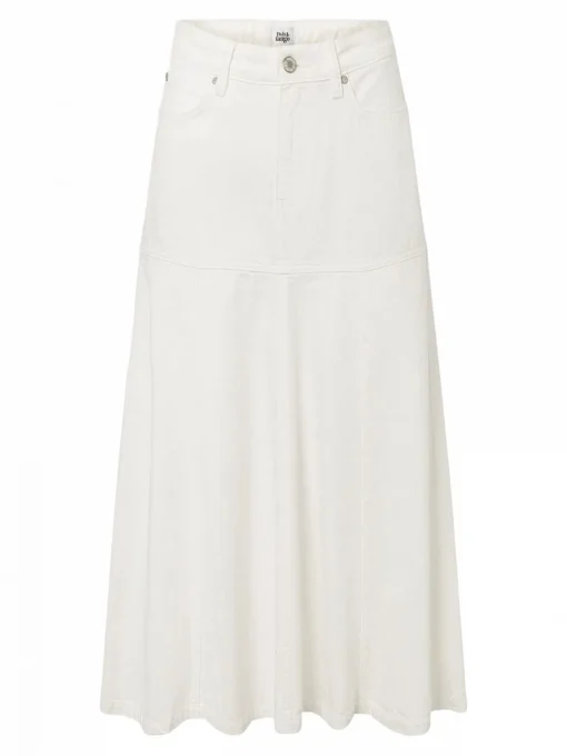 TWIST & TANGO SKIRT SHERRY DENIM OFF WHITE