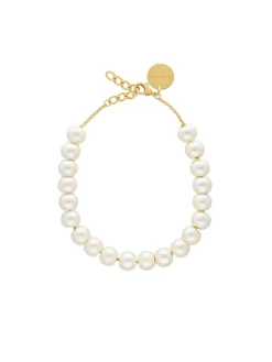 VANESSA BARONI NECKLACE SMALL BEADS SHORT PEARL