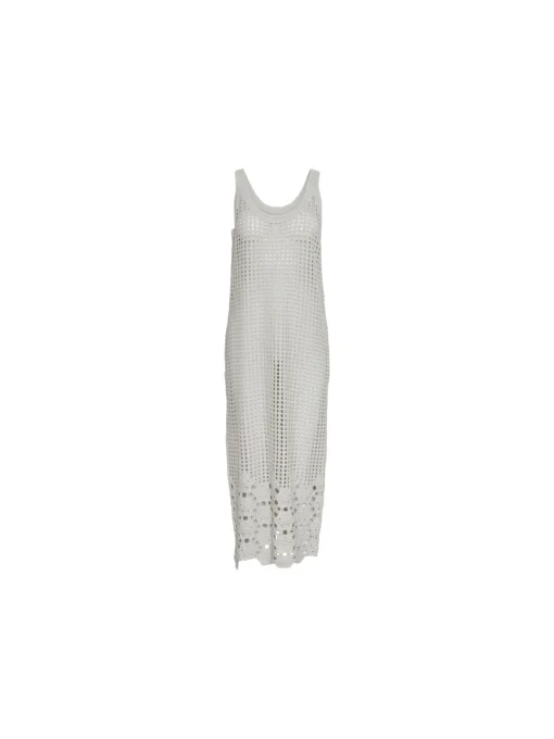 Y.A.S DRESS NOLA SL LONG KNIT BIRCH