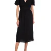YAS DRESS YASCLEMA MIDI DRESS BLACK