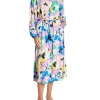 Y.A.S DRESS YASMALOU MIDI SHIRT SHEER LILAC