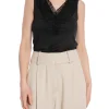 Y.A.S TOP YASLORI SL LACE BLACK
